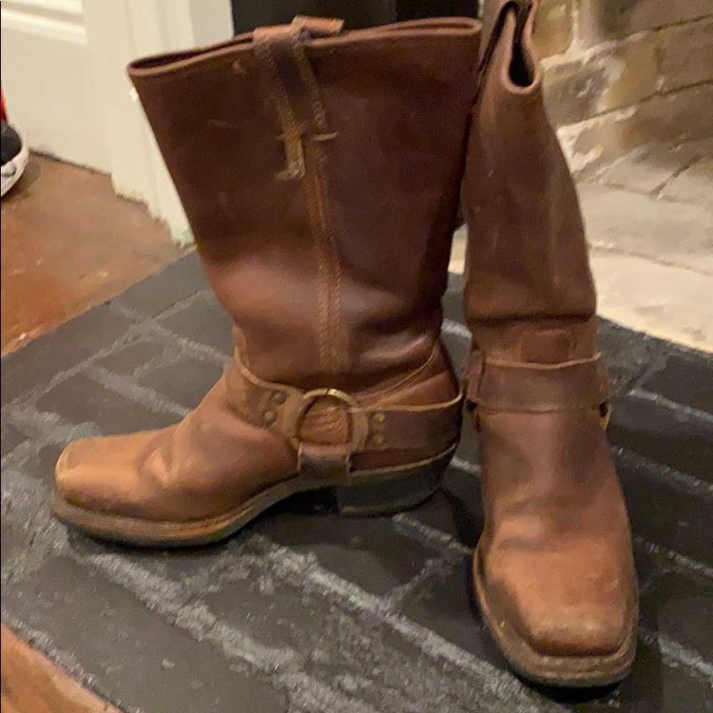 Frye cowboy boots size 7
